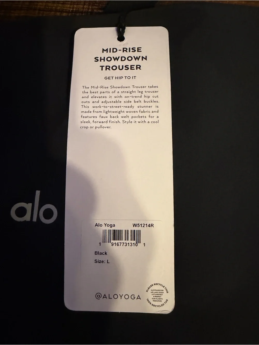 ALO Yoga Black Women's Jumpsuit - Minimal Logo Tag Visible